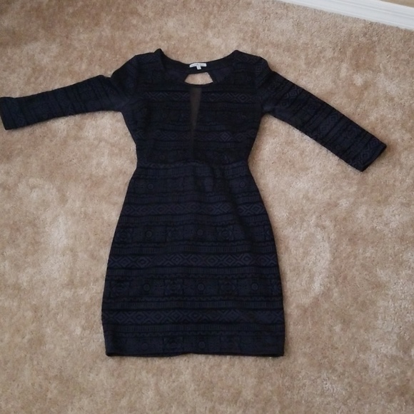 Charlotte Russe Dresses & Skirts - Mid- Sleeve Tribal Pattern dress